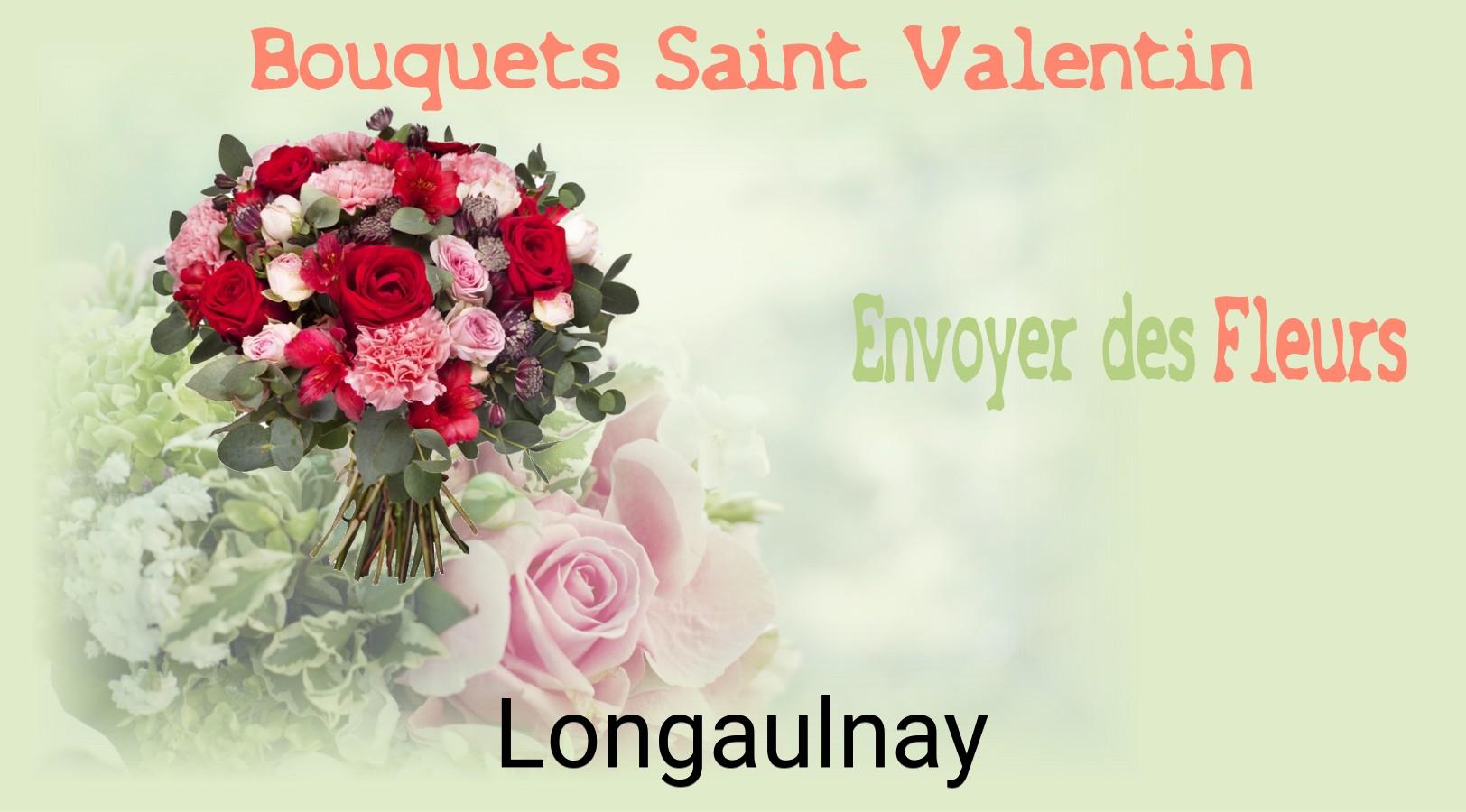 Roses de Saint-Valentin livrées à Longaulnay